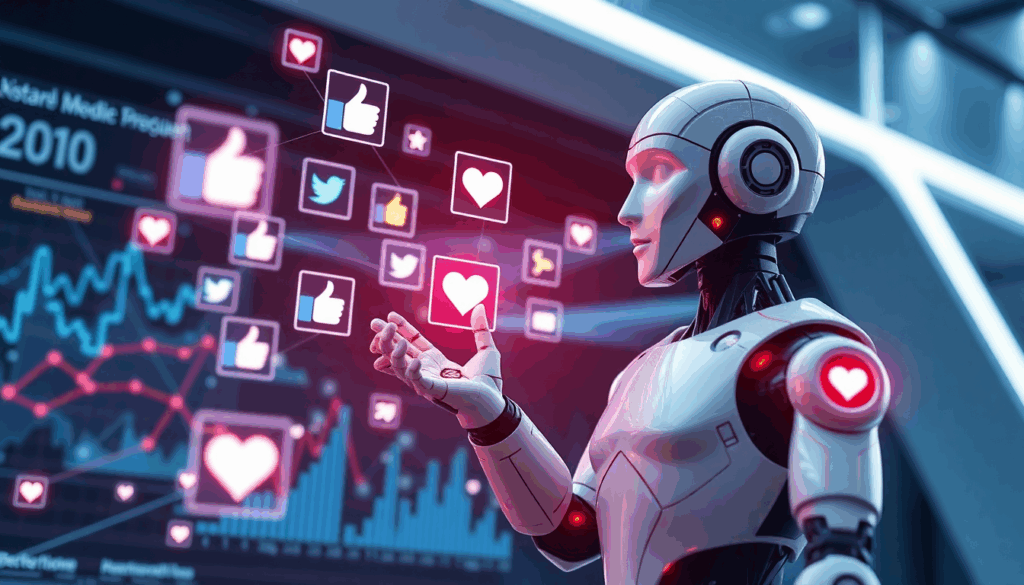 KI unterstützt Social Media Erfolg
