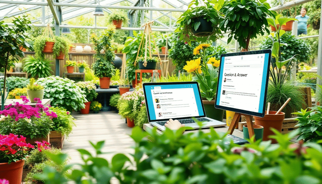 Gartenbau-Marketing mit Quora stärken