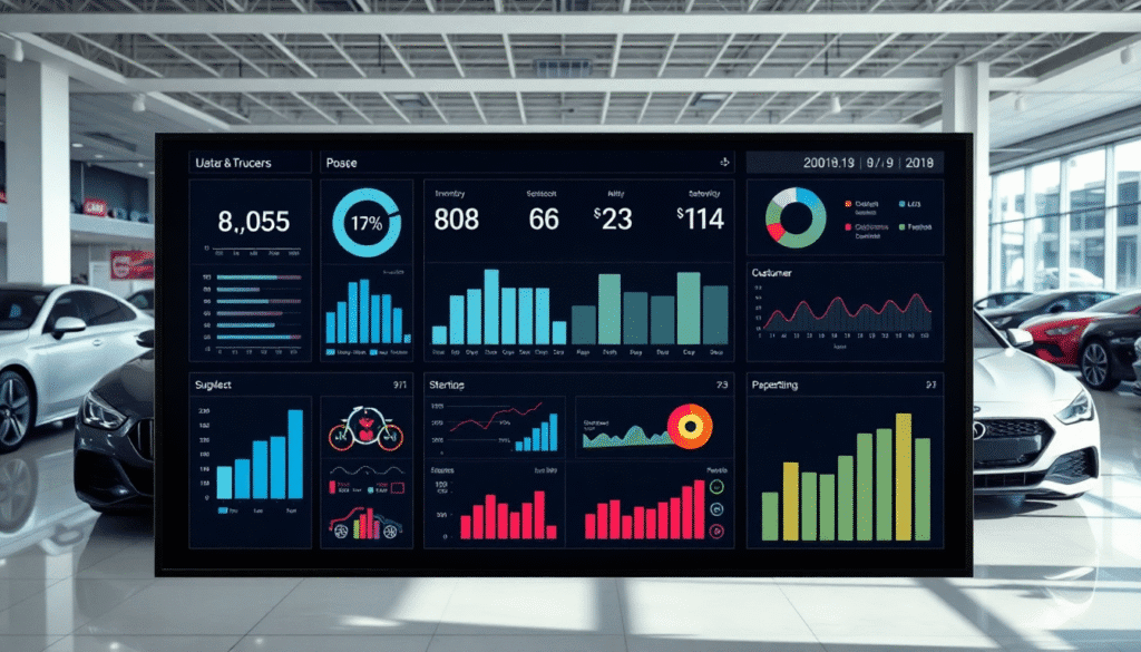 KPI-Dashboards für Autohändler Erfolgsanalyse