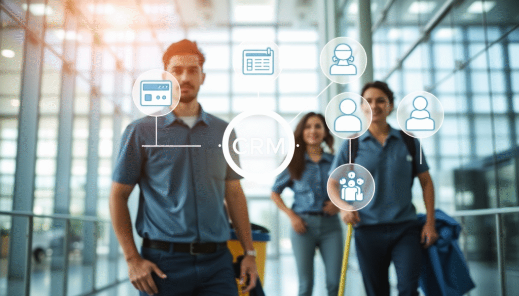 CRM-Vorteile für Gebäudereinigungsdienste