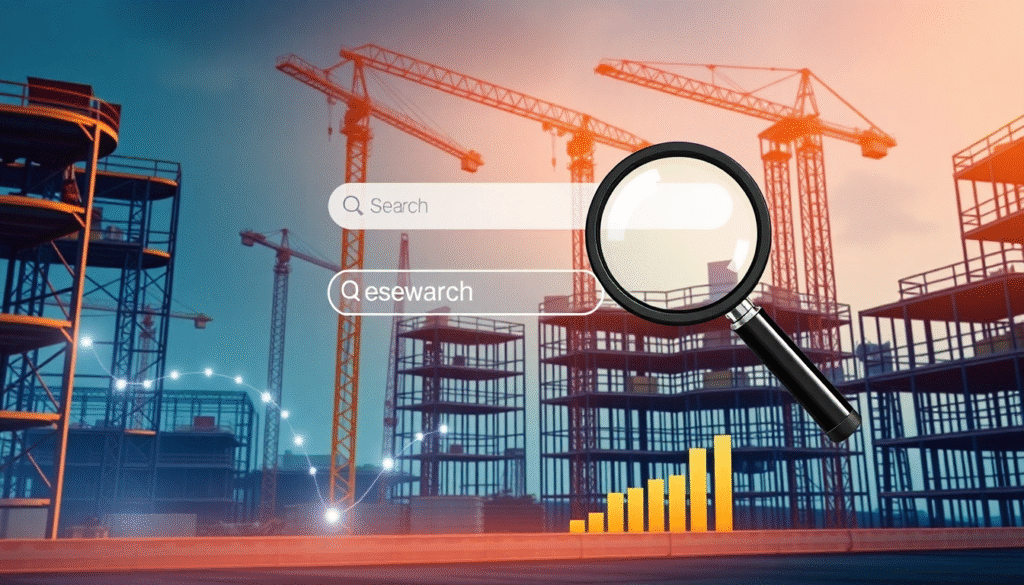 Bauindustrie Erfolgreich Durch Keyword-Recherche