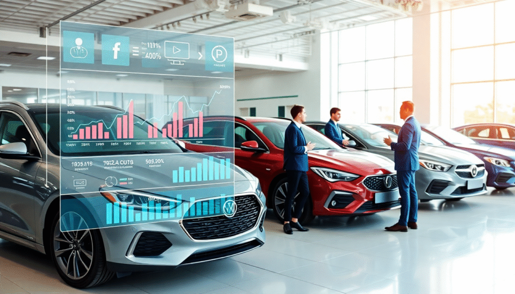 Kombiniertes Marketing für Autohändler