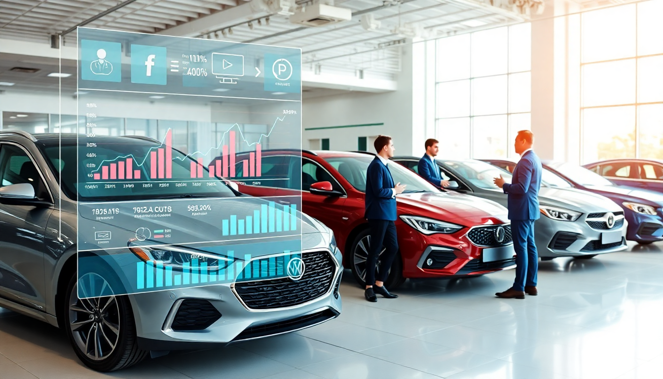 Kombiniertes Marketing für Autohändler