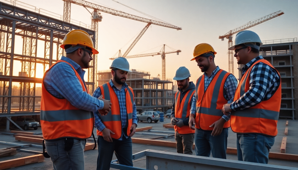 Bauunternehmen Authentizität für Engagement