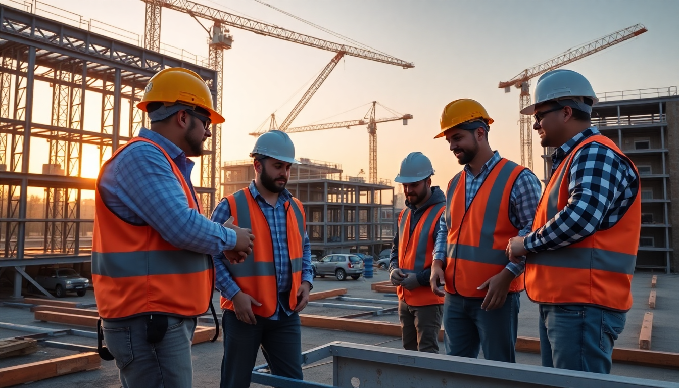 Bauunternehmen Authentizität für Engagement