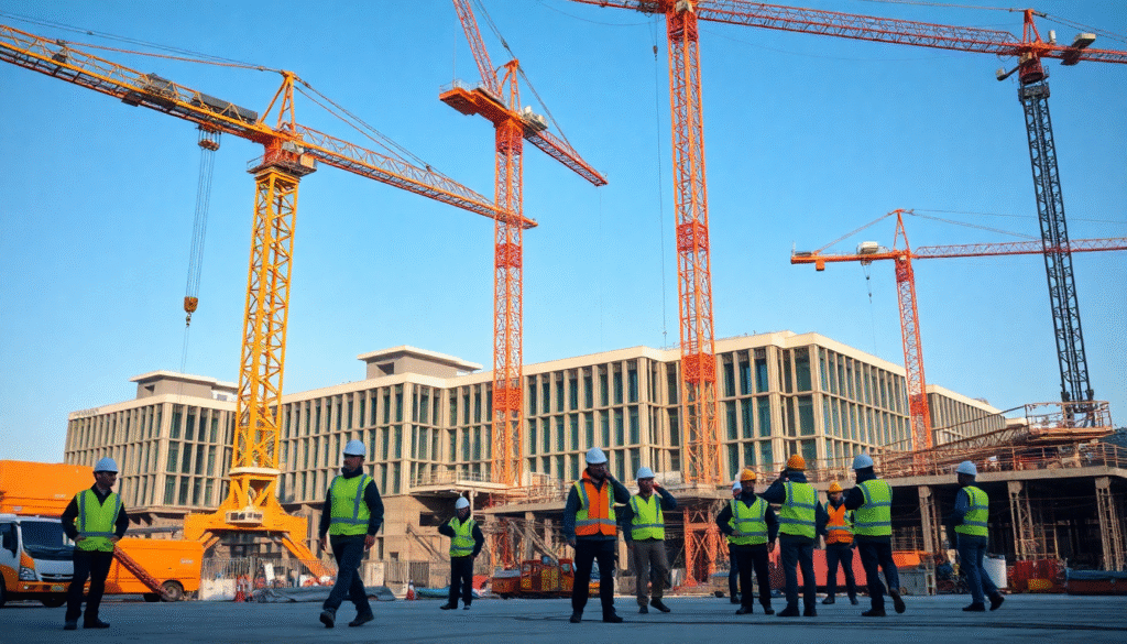 Effiziente Teamskalierung im Bauwesen