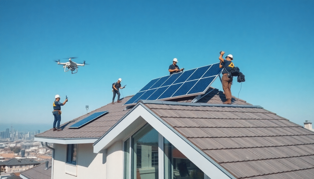Innovative Dachdecker-Techniken im Fokus