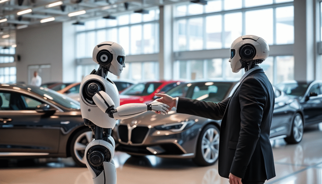KI und Mensch im Autohandel