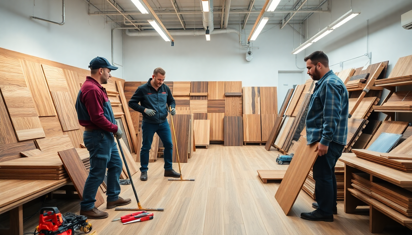 Diversifizierung für Parkettverlegebetriebe
