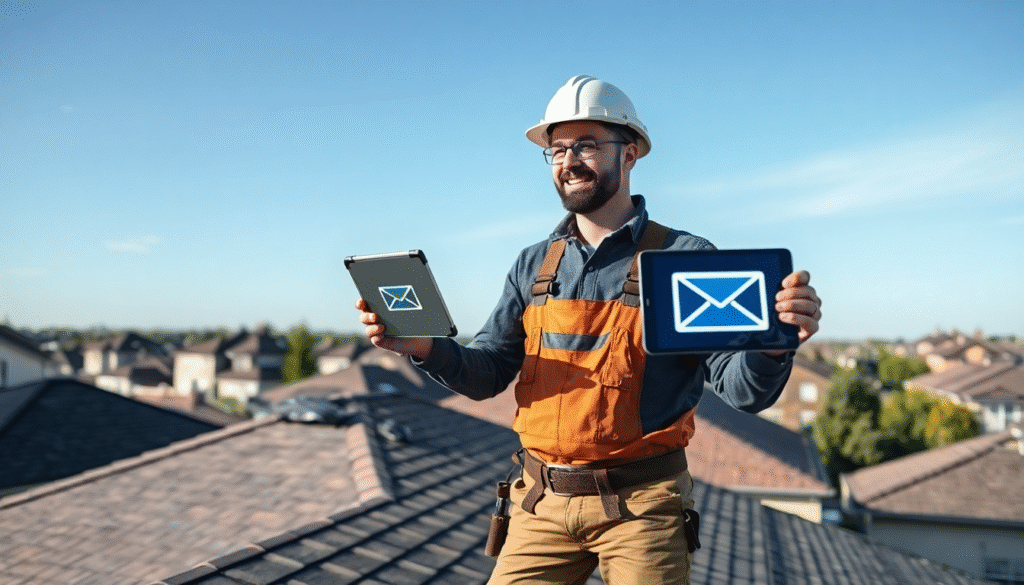 Dachdecker Erfolgreich Mit E-Mail-Marketing