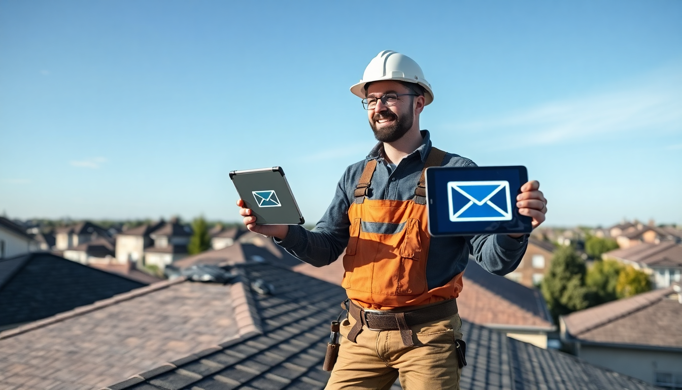 Dachdecker Erfolgreich Mit E-Mail-Marketing