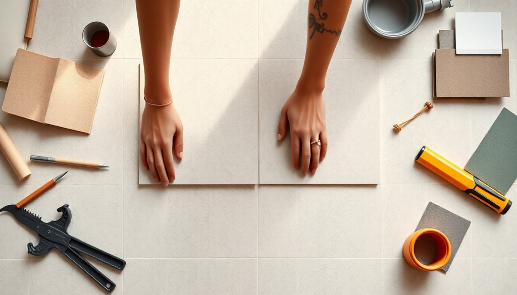 Visuelle Newsletter für Fliesenleger